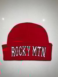 Image 1 of Red beanie