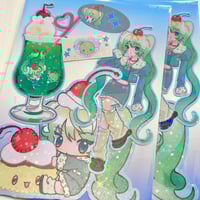 Melon Soda Miku Sticker set