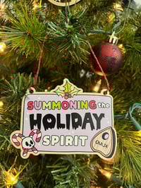 Image 3 of Summon the Holiday Spirit  Ornament Gift