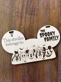 Image 2 of Parks Halloween Stroller Tag