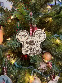 Image 3 of Love Couple Personalized Christmas Ornament