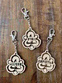 Image 1 of Personalized Keywork Keychain