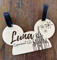 Image 2 of Castle Mouse Ears Stroller Tag