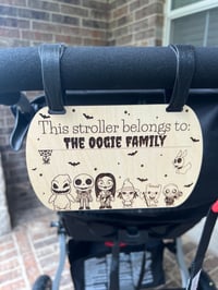 Image 3 of Nightmare Halloween Baby Stroller Tag