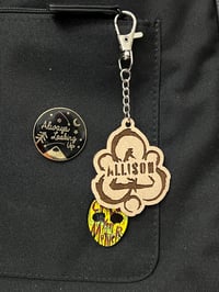 Image 2 of Personalized Keywork Keychain