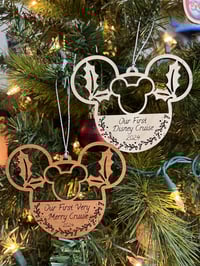 Image 7 of Wooden Main Mouse Ornament Gift