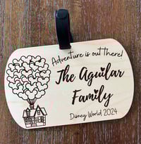 Image 1 of Balloon House Stroller Tag