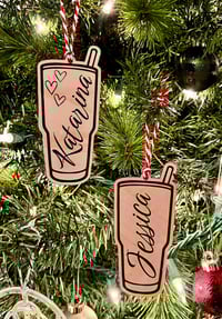 Image 1 of Tumbler Ornament or Gift Tag