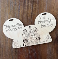 Image 1 of Christmas Party Princess Magical Stroller Tag