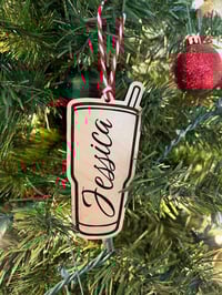 Image 2 of Tumbler Ornament or Gift Tag