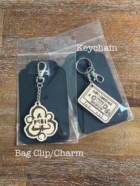 Image 4 of Personalized Coheed Keywork Cassette Tape Keychain
