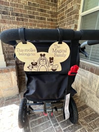Image 2 of Gloomy Donkey Parks Stroller Tag