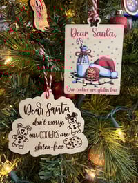 Image 3 of Santa Gluten Free Cookie Ornament