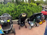 Image 3 of Gloomy Donkey Parks Stroller Tag