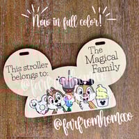 Image 1 of Chipmunk Bros Stroller Tag