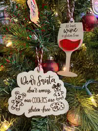 Image 4 of Santa Gluten Free Cookie Ornament