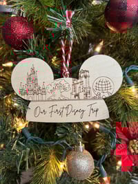 Image 1 of Magical Parks Core Memory Ornament Gift