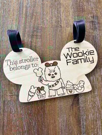Image 2 of Wookie Space Stroller Tag