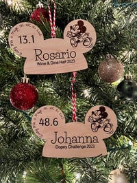 Image 1 of Magical Run Race Ornament Gift