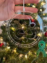 Image 3 of Coheed Inspired Christmas Fan Ornament