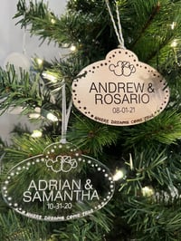 Image 4 of Cast Member Name Tag Ornament