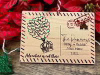 Image 2 of Postcard Camper Or House Up Ornament