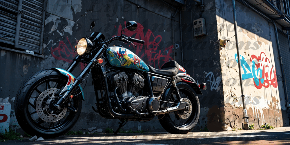 Image of Colorful Bike