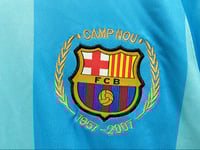 Image 9 of Barcelona 07/08 Nike Away Jersey