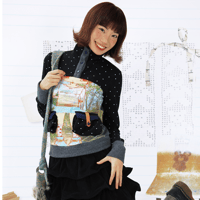 Image 1 of Park Girl Multi-Layered Patchwork Top