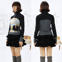 Image 3 of Park Girl Multi-Layered Patchwork Top