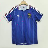 Image 1 of France Home 82 World cup Adidas Retro Jersey