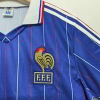 Image 6 of France Home 82 World cup Adidas Retro Jersey