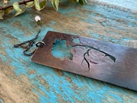 Image 1 of The Rose . A Copper Bookmark 