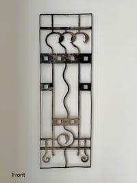 Image 2 of Set of Two Art Nouveau Wrought Iron Screens