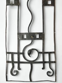 Image 7 of Set of Two Art Nouveau Wrought Iron Screens