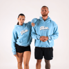 Risebne. "Summer Arc" Hoodie (Baby Blue)