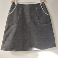 Image 5 of KylieJane Rigid denim pocket skirt