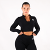Risebne. "Athletic" Fitted Jacket (Noir)