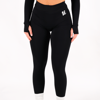 Risebne. "Athletic" Sports Leggings (Noir)