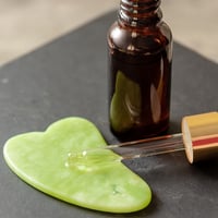 Image 4 of Gua Sha - Green Jade
