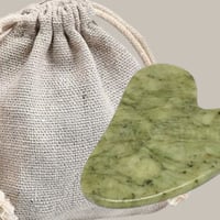Image 3 of Gua Sha - Green Jade