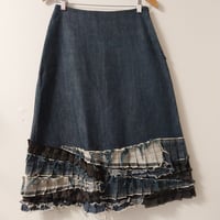 Image 5 of KylieJane Denim Prairie skirt