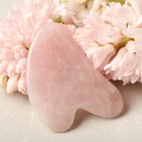 Image 4 of Gua Sha -  Rose Quartz