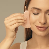 Image 2 of Gua Sha -  Rose Quartz