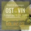 Ostprovning Ost till Vin 14/3