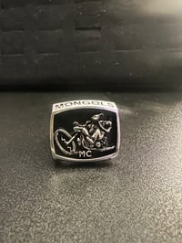 Image 1 of MONGOLS NATION CENTER PATCH RING