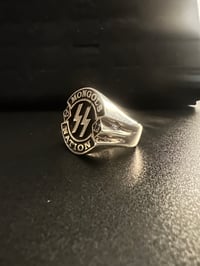 Image 2 of MONGOLS NATION BOLTS RING