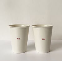 Win /Win (a set of two cups)