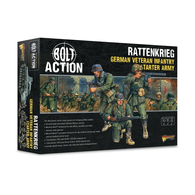 Rattenkrieg: German Veteran Infantry Starter Army
