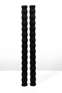 Image 1 of Black 16mm Diameter - Extended Replacement Ski Pole Grips (16in)